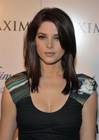 Ashley Greene Maxims December issue celebration in New York City