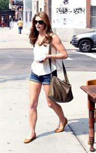 Ashley Greene out in New York City on July 7, 2010 