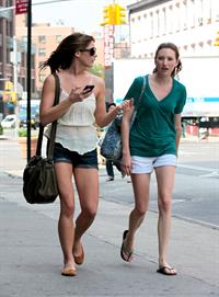 Ashley Greene out in New York City on July 7, 2010 