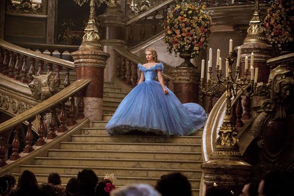 Lily James as Cinderella