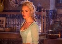 Lily James as Cinderella