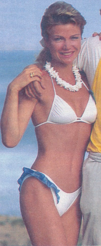 Karen Cheryl in a bikini
