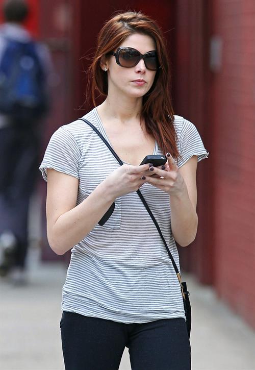 Ashley Greene shopping in New York City on March 18, 2011