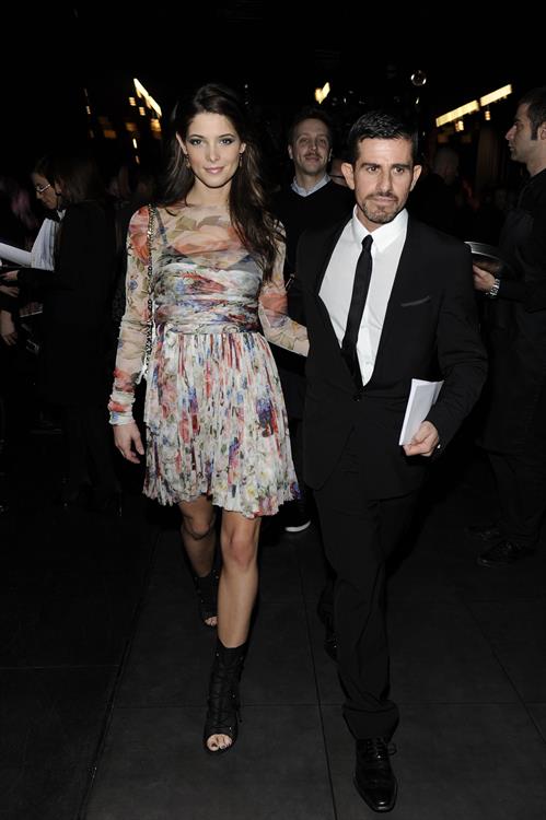Ashley Greene Milan Fashion Week Womenswear Autumn Winter 2010 show February 28