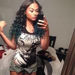 India Westbrooks taking a selfie
