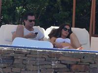 Kate Beckinsale wearing a bikini on vacation in Mexico August 22, 2013 