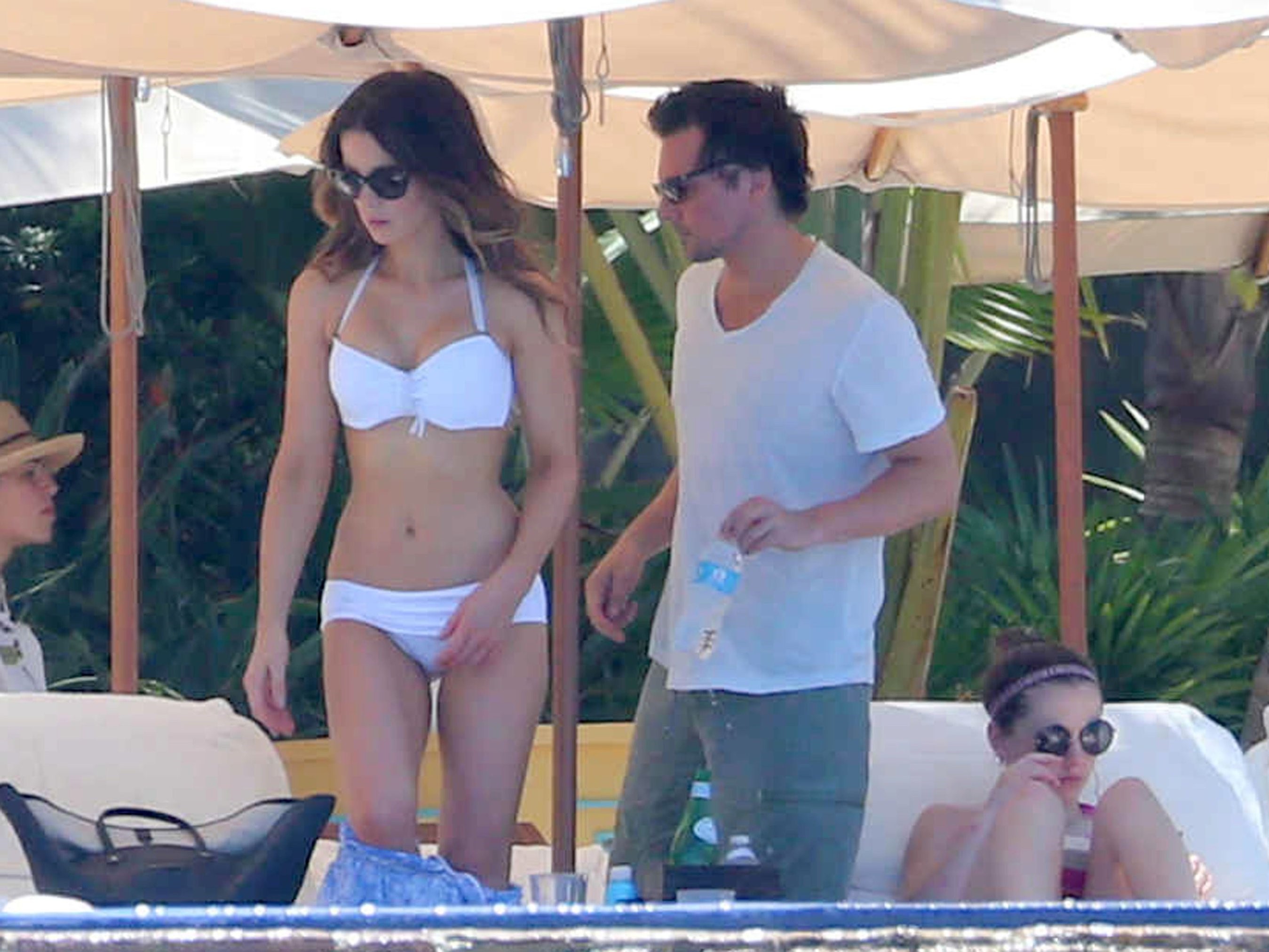 Kate Beckinsale wearing a bikini on vacation in Mexico August 22, 2013 