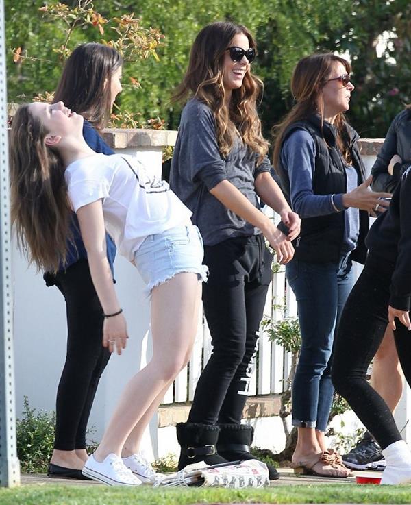 Kate Beckinsale Spotted at a friends house in Pacific Palisades March 32013 