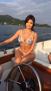 Demi Rose Mawby in a bikini