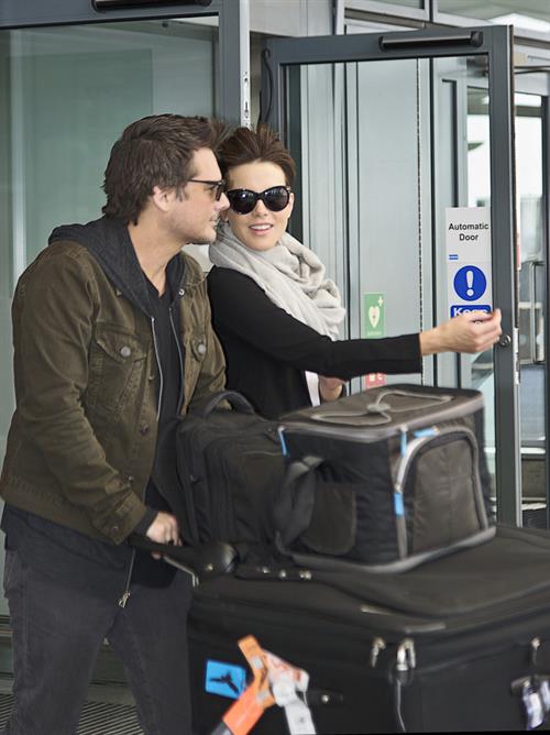 Kate Beckinsale at Heathrow Airport in London 5/6/13 