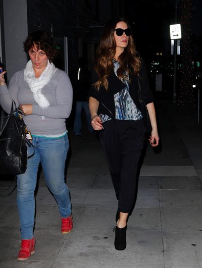 Kate Beckinsale shopping at Piccolo Paradiso store December 14, 2012 