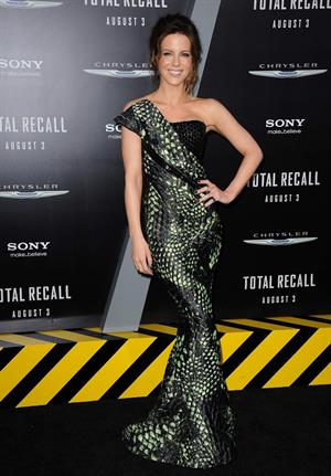 Kate Beckinsale Premiere of Columbia Pictures' 'Total Recall' at Grauman's Chinese Theatre in Hollywood August 1-20 