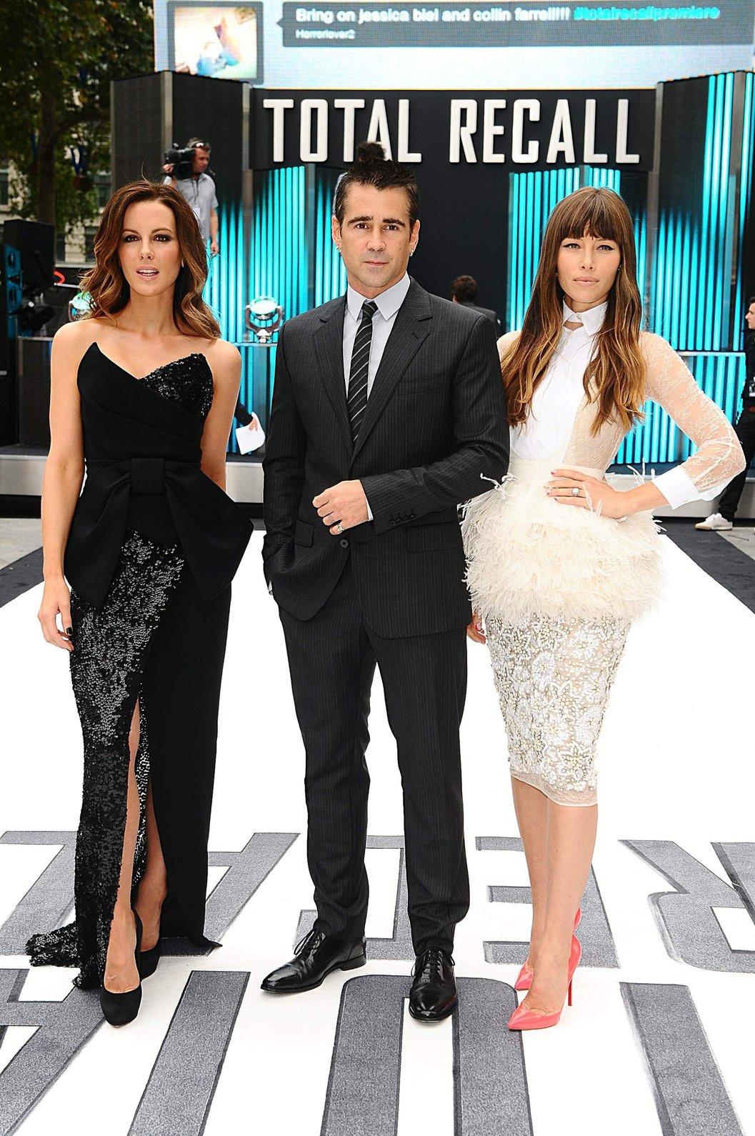 Kate Beckinsale London premiere of Total Recall August 16, 2012