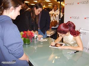Ariana Grande Macys Lighting event in Boston November 26, 2010