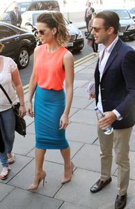 Kate Beckinsale leaving her hotel in Dublin, August 14, 2012