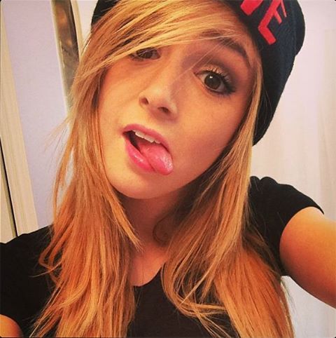 Chrissy Costanza taking a selfie