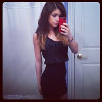 Chrissy Costanza taking a selfie