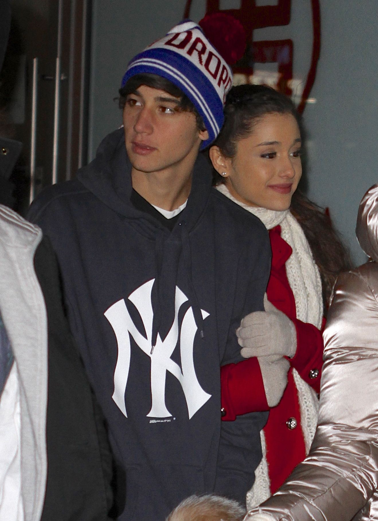Ariana Grande in New York City 1/1/13