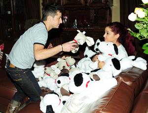 Ariana Grande Valentine Twitter party in Los Angeles 08-02-2012 