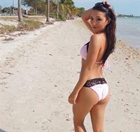 Allie DiMeco in a bikini - ass