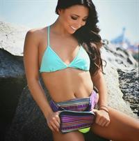 Allie DiMeco in a bikini