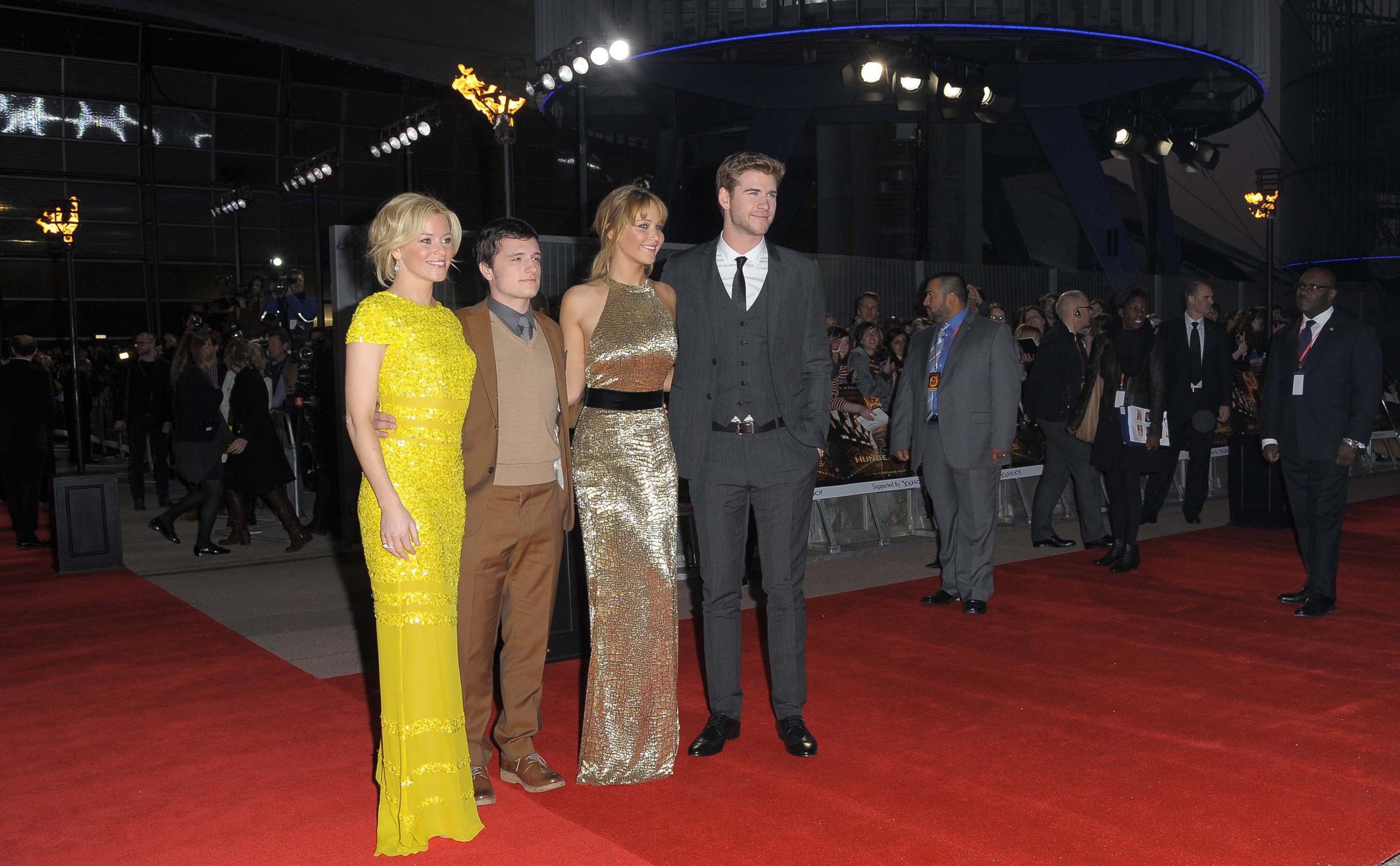 Jennifer Lawrence at the Hunger Games UK premiere on March 14, 2012 