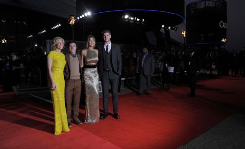 Jennifer Lawrence at the Hunger Games UK premiere on March 14, 2012 