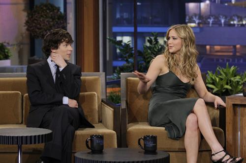 Jennifer Lawrence on The Tonight Show with Jay Leno on February 2, 2011 