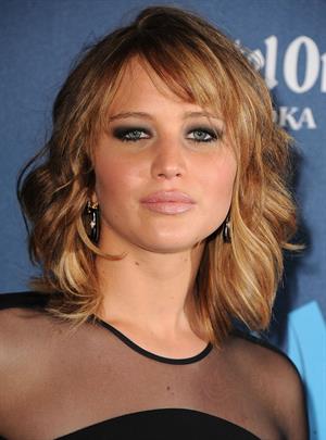Jennifer Lawrence 24th Annual GLAAD Media Awards in Los Angeles, Apr. 20, 2013 