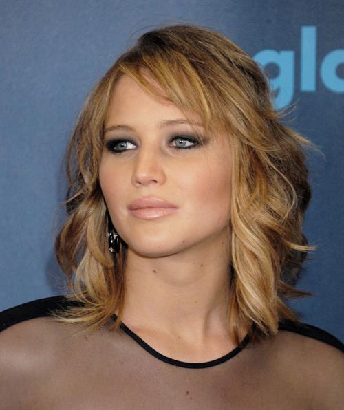 Jennifer Lawrence 24th Annual GLAAD Media Awards in Los Angeles, Apr. 20, 2013 