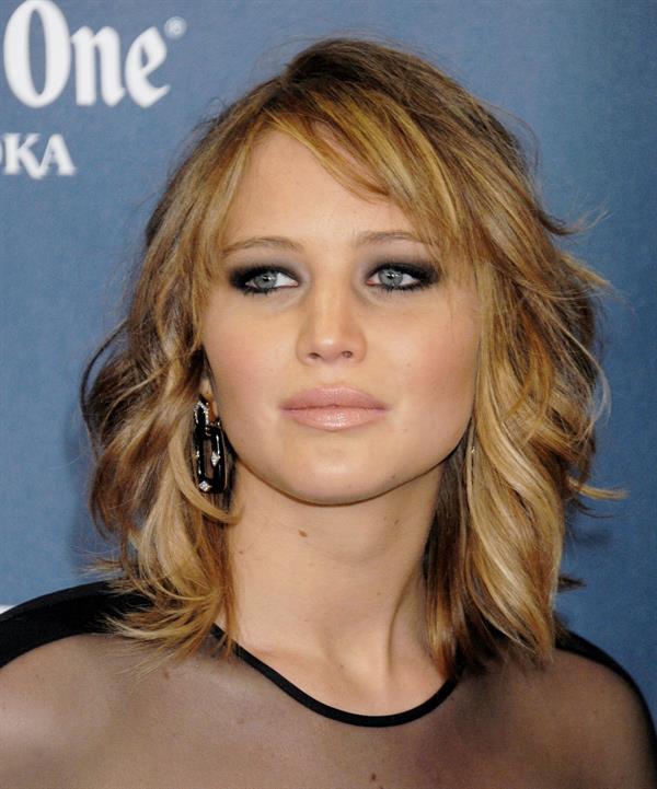 Jennifer Lawrence 24th Annual GLAAD Media Awards in Los Angeles, Apr. 20, 2013 