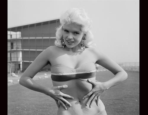 Jayne Mansfield in a bikini