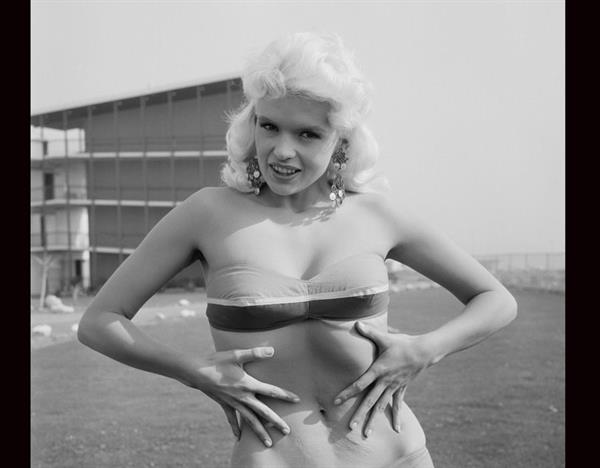 Jayne Mansfield in a bikini