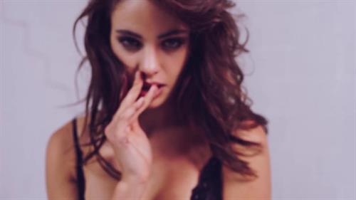 Nicole Meyer in lingerie