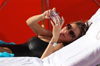 Sofia Vergara - beach candids in Miami 1/2/13  