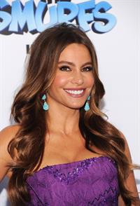 Sofia Vergara at The Smurfs World Premiere on July 24, 2011 