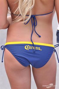Corona Girl in a bikini - ass