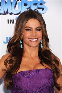 Sofia Vergara at The Smurfs World Premiere on July 24, 2011 