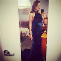 Troian Bellisario taking a selfie