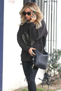Ashley Tisdale goes shopping in West Hollywood on April 25, 2012