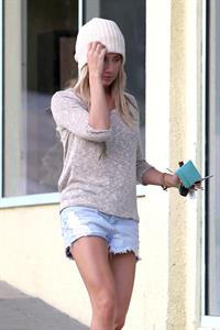 Ashley Tisdale leaving Barneys New York in Los Angeles 11/26/12 