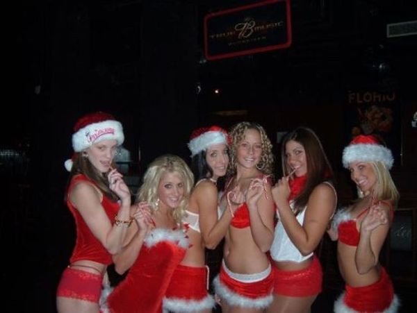 Hot Christmas Girls