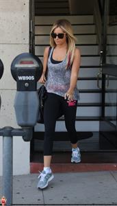 Ashley Tisdale - Leaves the Nine Zero One salon in West Hollywood (June 8, 2012)