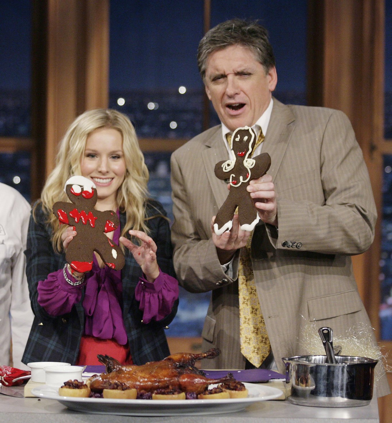 Kristen Bell 'The Late Late Show with Craig Ferguson' - December 11, 2008  