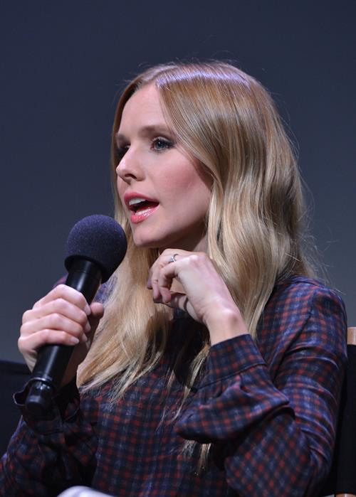 Kristen Bell - Meet the Actors of Hit and Run Presented by Apple in New York City (July 26, 2012)