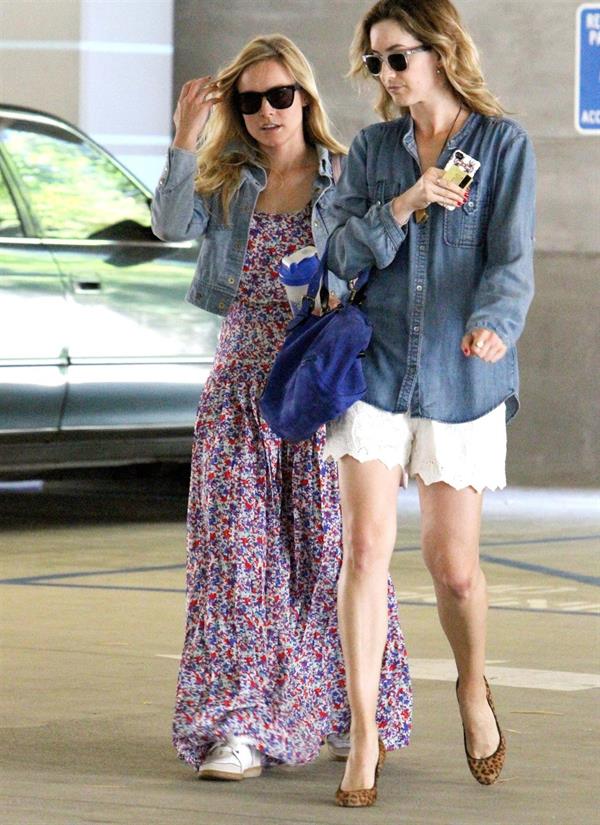 Kristen Bell - spotted out and about with a friend in North Hollywood May 31, 2012