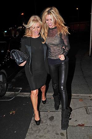 Abbey Clancy out in Liverpool on October 19, 2011