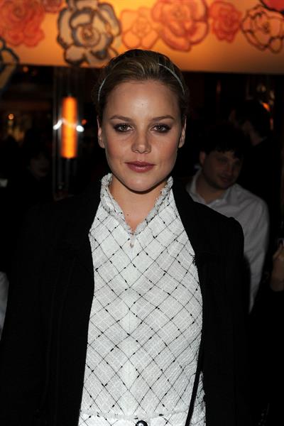 Abbie Cornish 9th annual Tribeca Film Festival Chanel dinner April 28, 2010