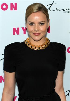 Abbie Cornish - Nylon Magazine 12th anniversary issue party with the sucker punch cast March 24 2011