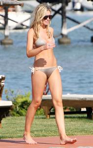 Abigail Clancy holiday at the Portocervo Hotel Cala di Volpe Sardinia Italy on July 12, 2010